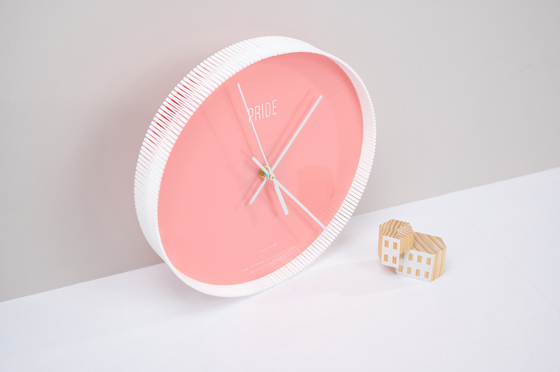 Pride Clock - Pink